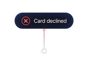 Card declined